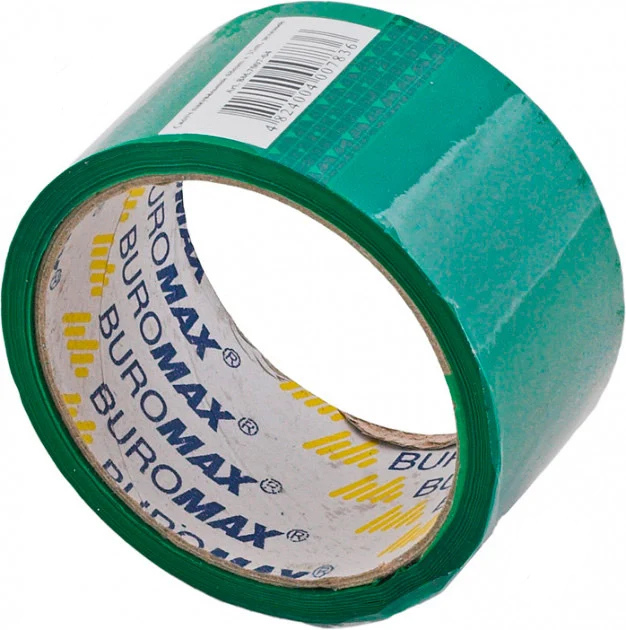 Скотч пакувальний 48мм x 35м, зелений (BM.7007-04)