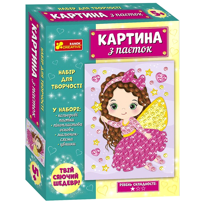 Картина з паєток 