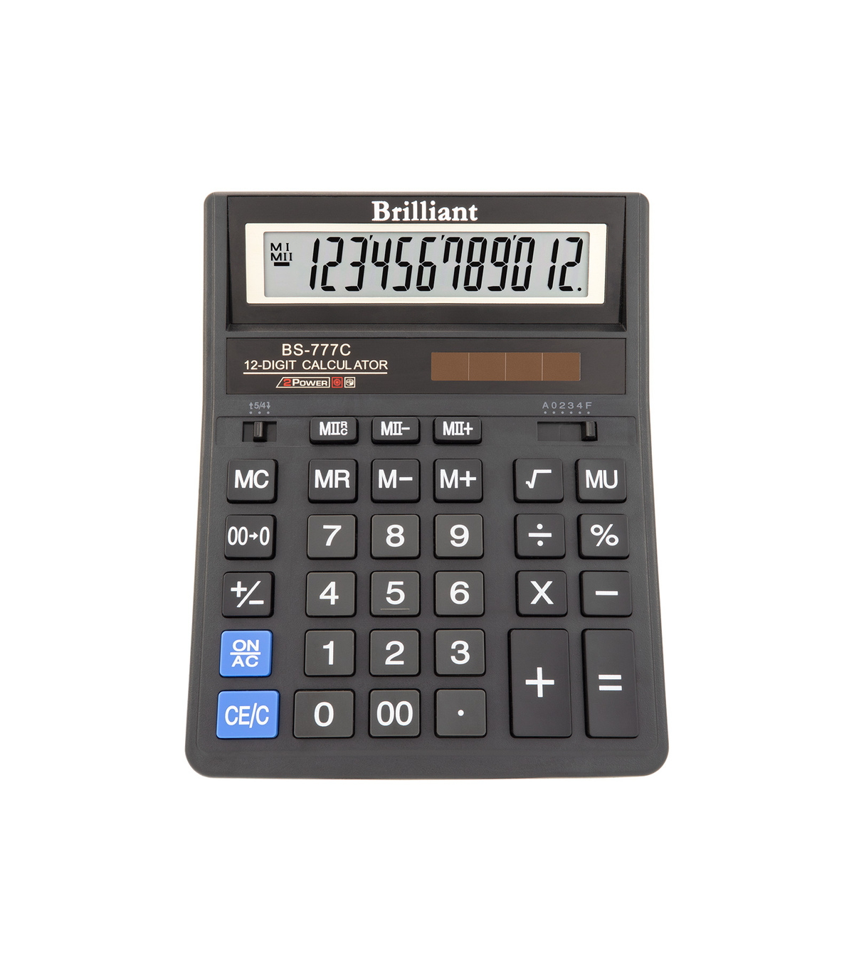 Калькулятор Brilliant 12 розрядів BS-777C