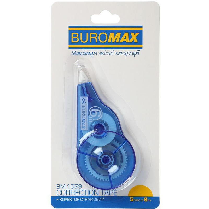 Коректор стрічковий BUROMAX, 5 мм*6 м