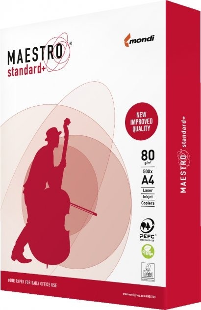 Папір для друку А4 500 арк. MAESTRO STANDART Папір для друку А4 500 арк. MAESTRO STANDART