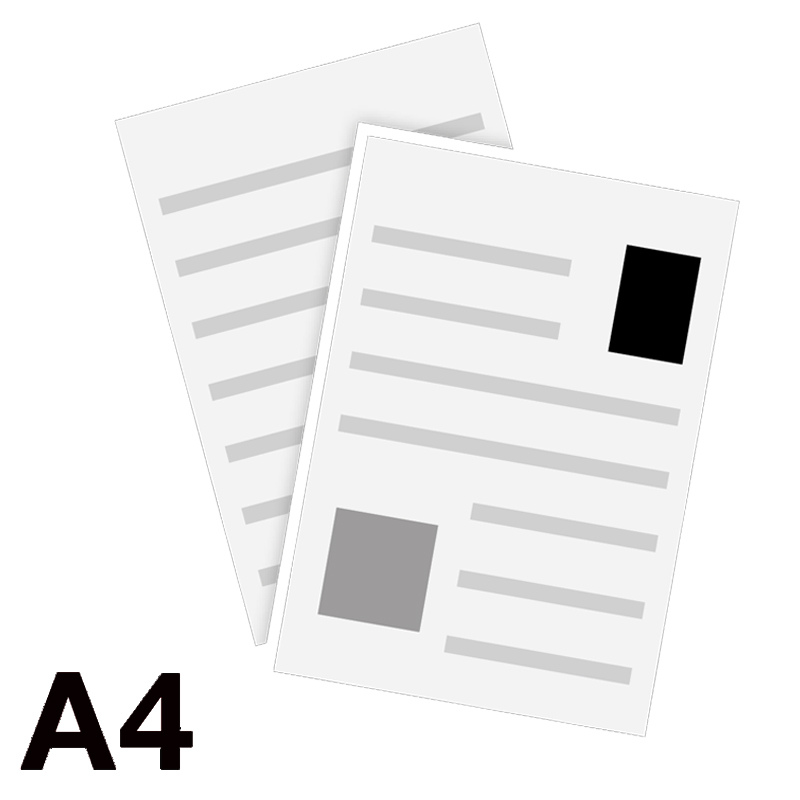 Чорно-білий друк формату А4