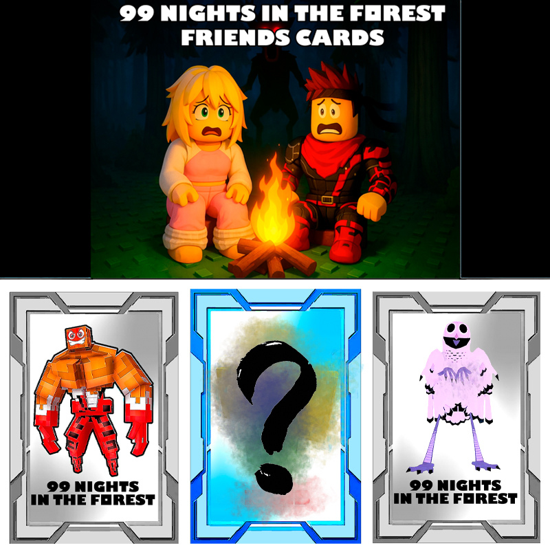 Колекційні картки 99 NIGHTS IN THE FOREST FRIENDS CARDS