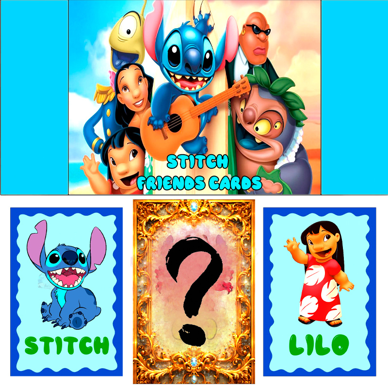 Колекційні картки STITCH FRIENDS PACK