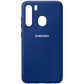 Чохол силікон Soft Case Samsung A21(A215) Dark Blue