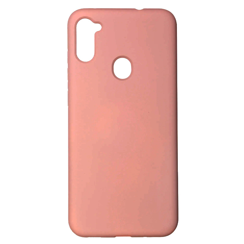 Чохол силікон Soft Case Samsung A11 пудра