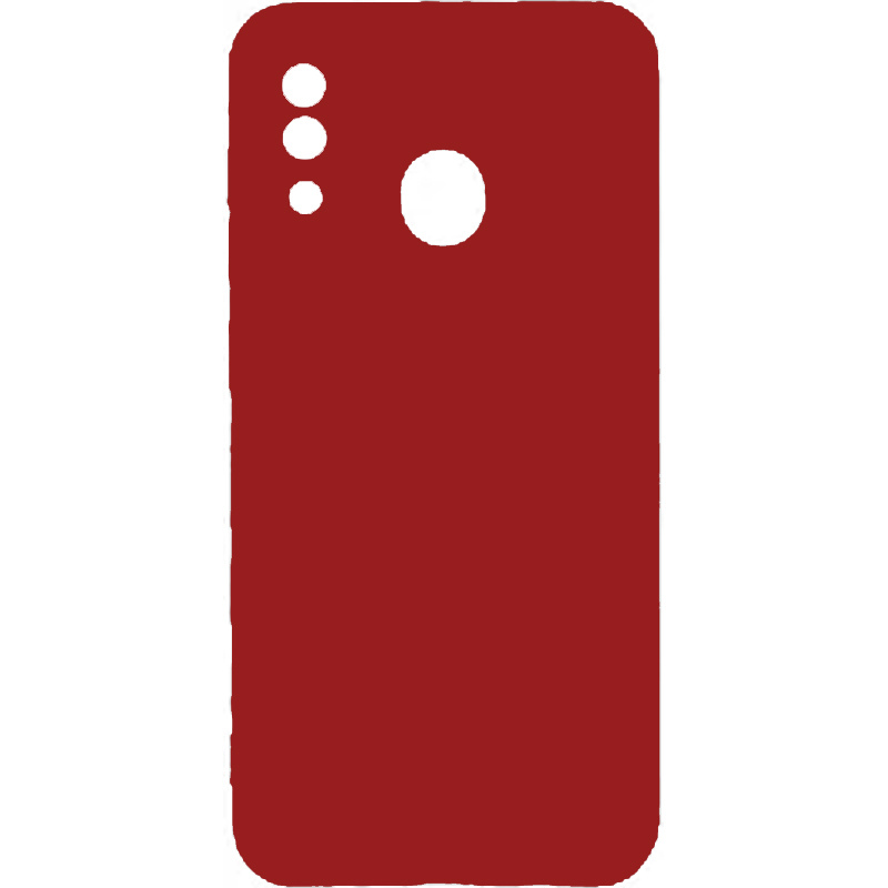 Чохол силікон Full Cover Samsung A20/A30 червоний