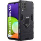 Чохол силікон Protective Ring Card Samsung A22 чорний