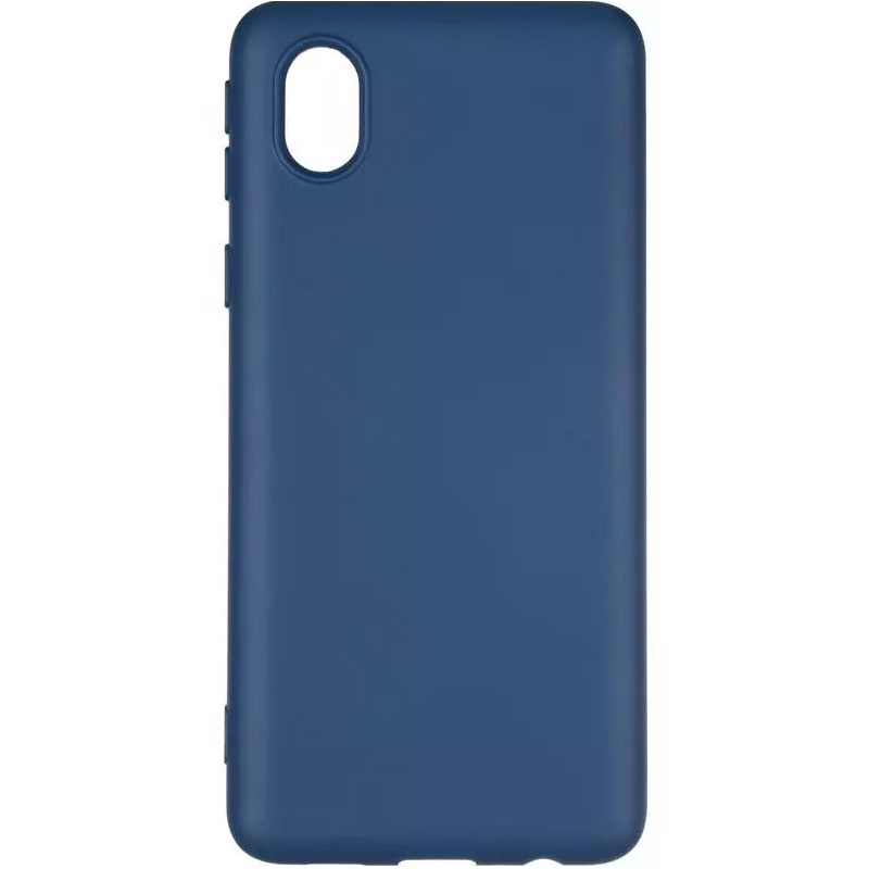 Чохол силікон Soft Case Samsung A01Core (A013) графітовий