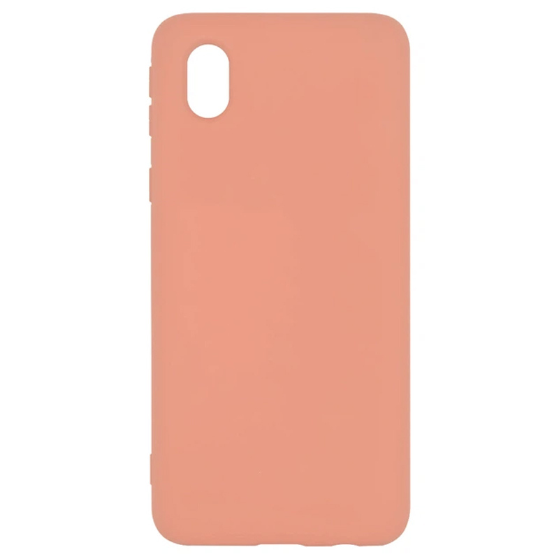 Чохол силікон Soft Case Samsung A01Core (A013) пудровий
