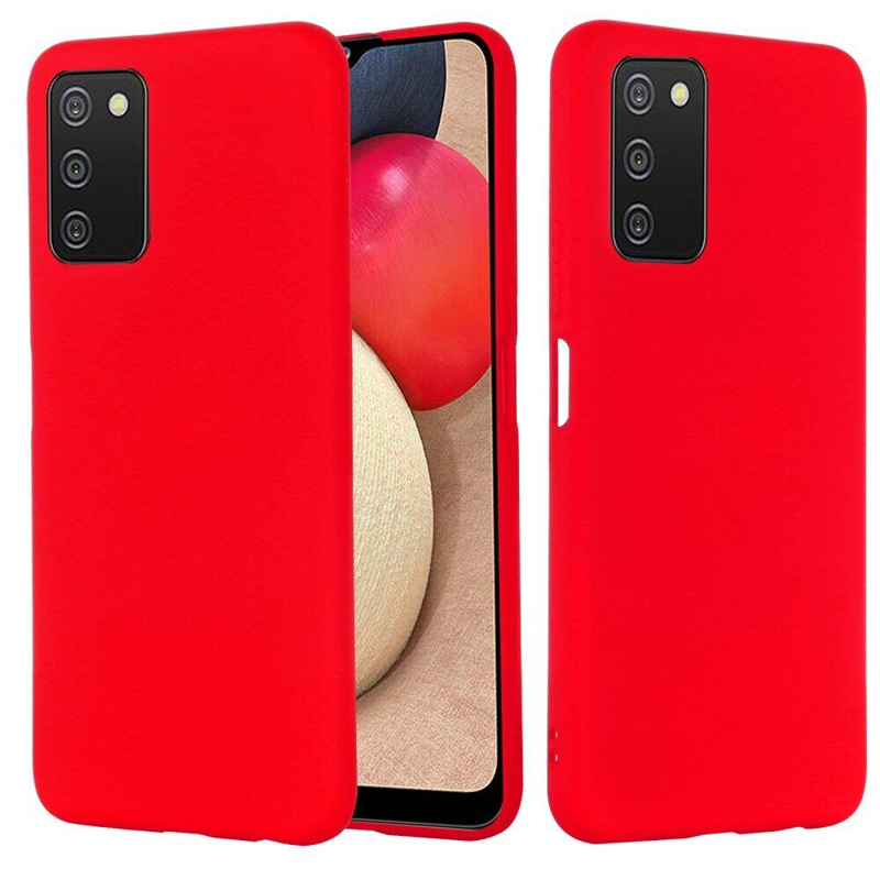 Чохол силікон Soft Case Samsung A037(А03S Core) червоний