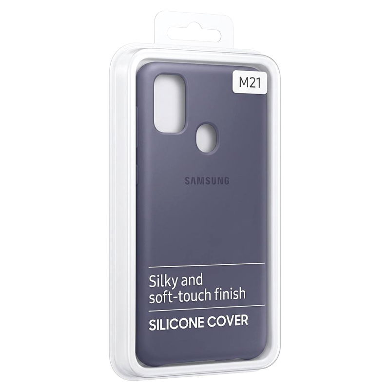 Чохол силікон Full Cover Samsung M21 сірий