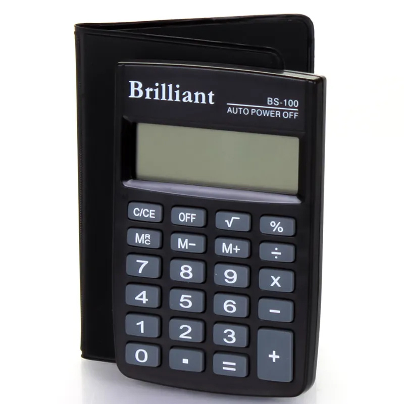 Калькулятор Brilliant BS-100, 8-розрядний, чорний