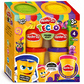 Тісто для ліплення Master Do Danko Toys 4 банки по 50 грам