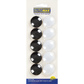 Комплект магнітів BUROMAX BLACK AND WHITE, 10 шт*30 мм