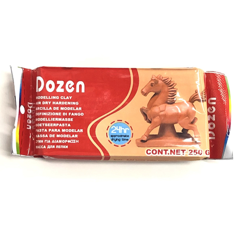 Пластилін скульптурний 250 г коричневий 