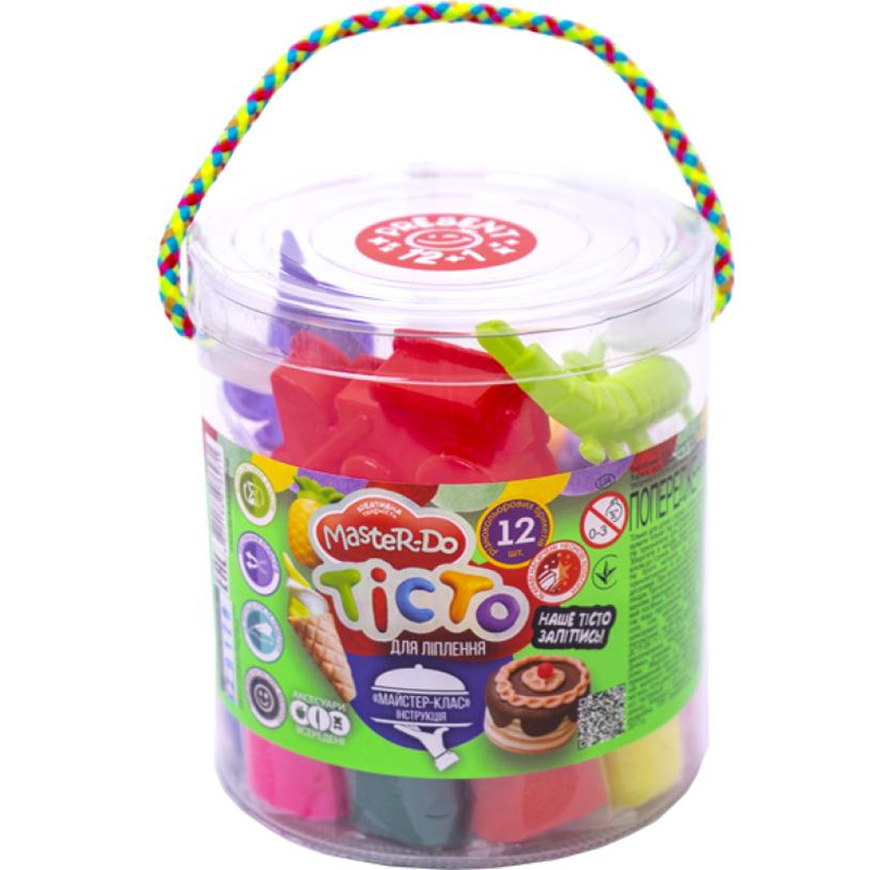 Пластилінова паста Master Do Danko Toys 12 кол.